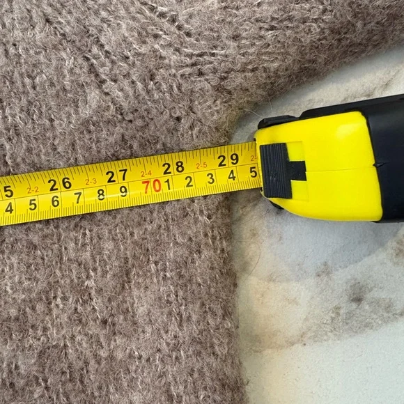 OAK + FORT Brown Crew Neck Sweater - Picture 10 of 10